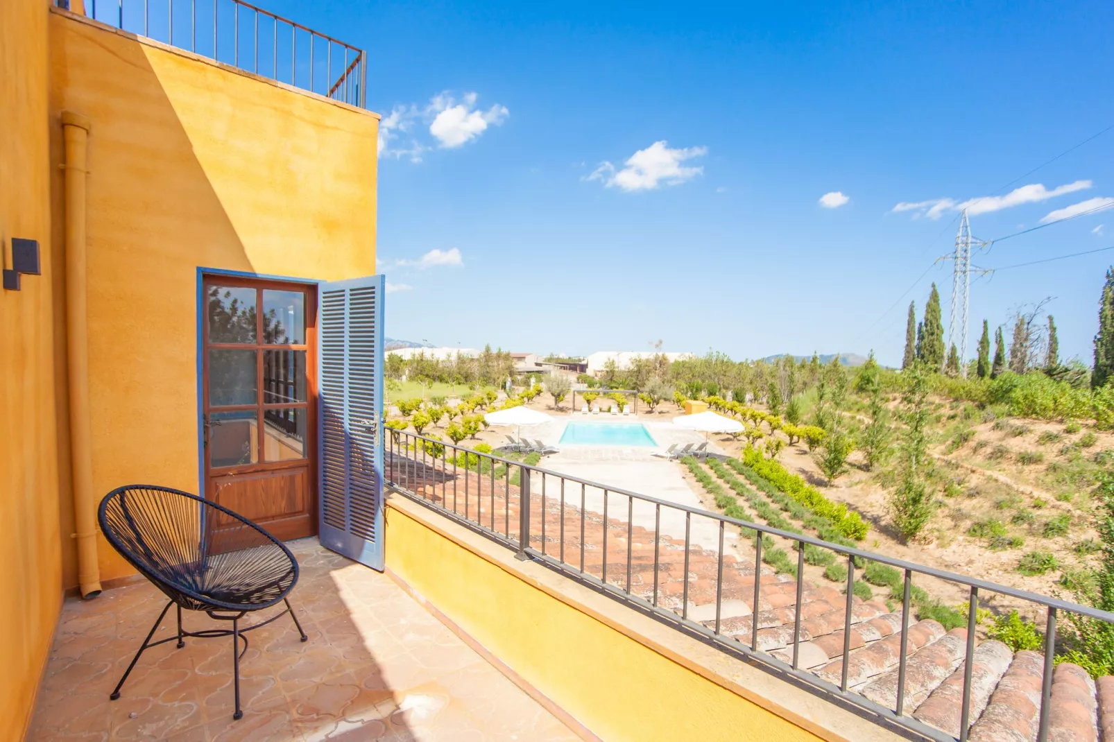 Finca Can Pol-Terrace balcony