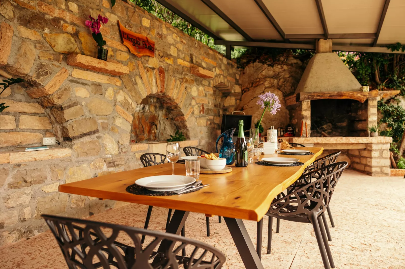 Apartment Limone Residence Nautic Resort San Carlo Gargnano-Quadrilo 110qm-Terrace balcony