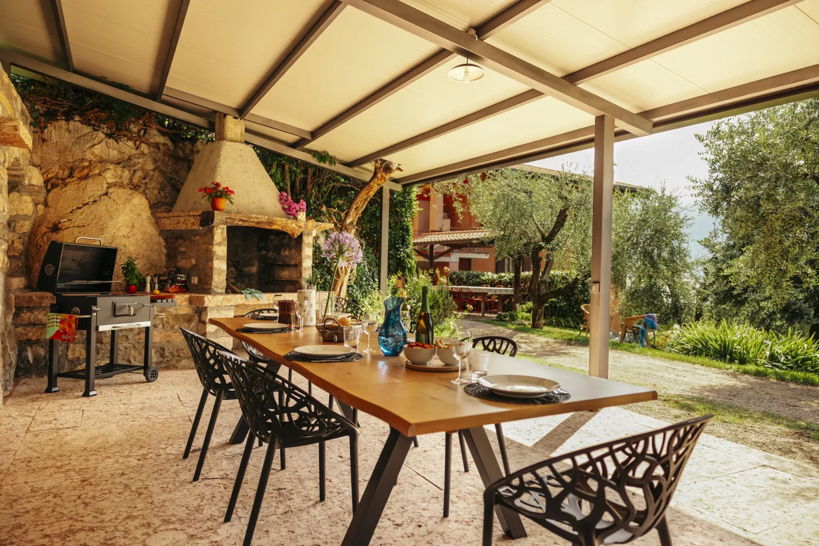 Apartment Limone Residence Nautic Resort San Carlo Gargnano-Quadrilo 110qm-Terrace balcony