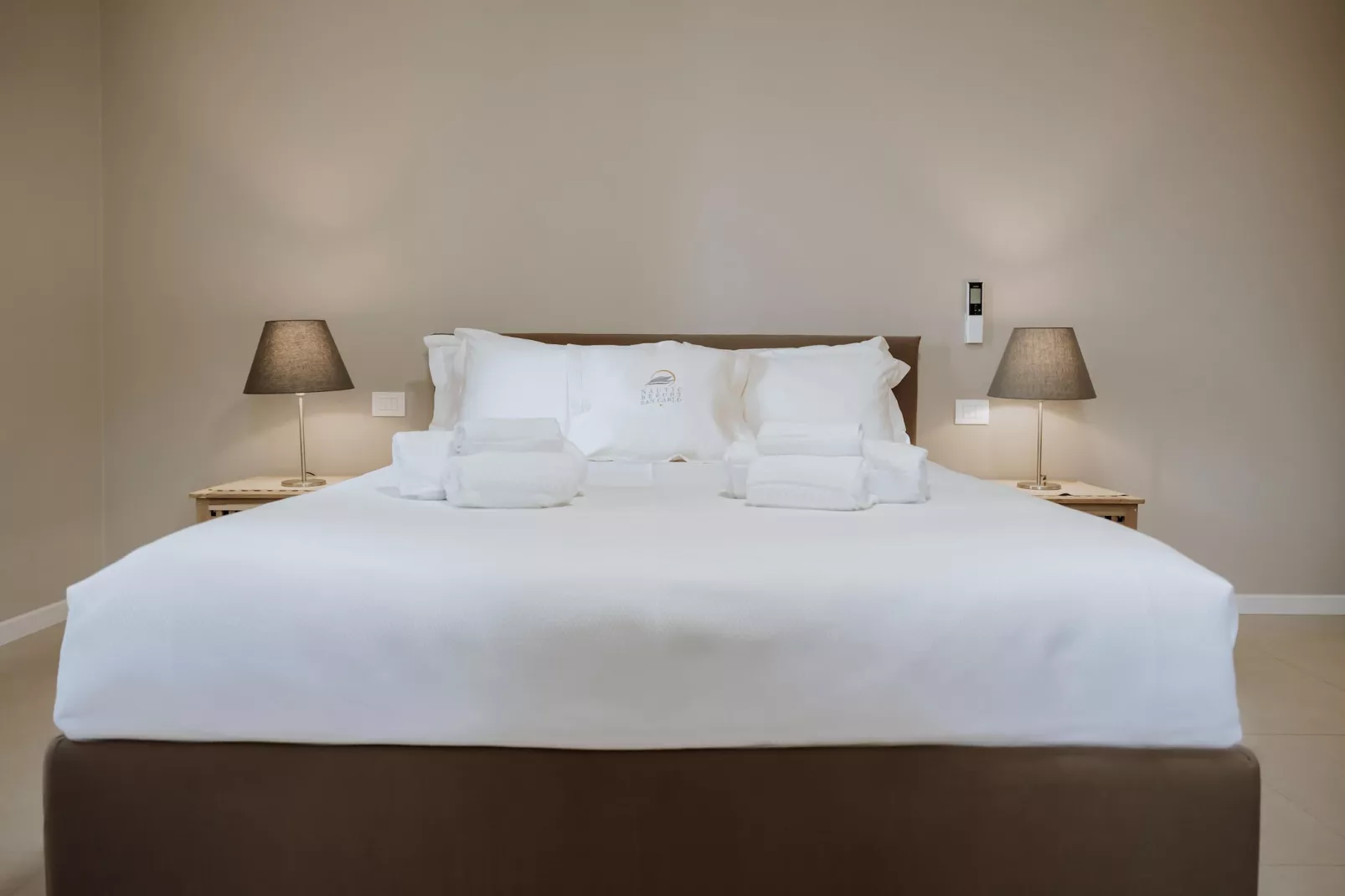 Apartment Limone Residence Nautic Resort San Carlo Gargnano-Quadrilo 110qm-Bedroom