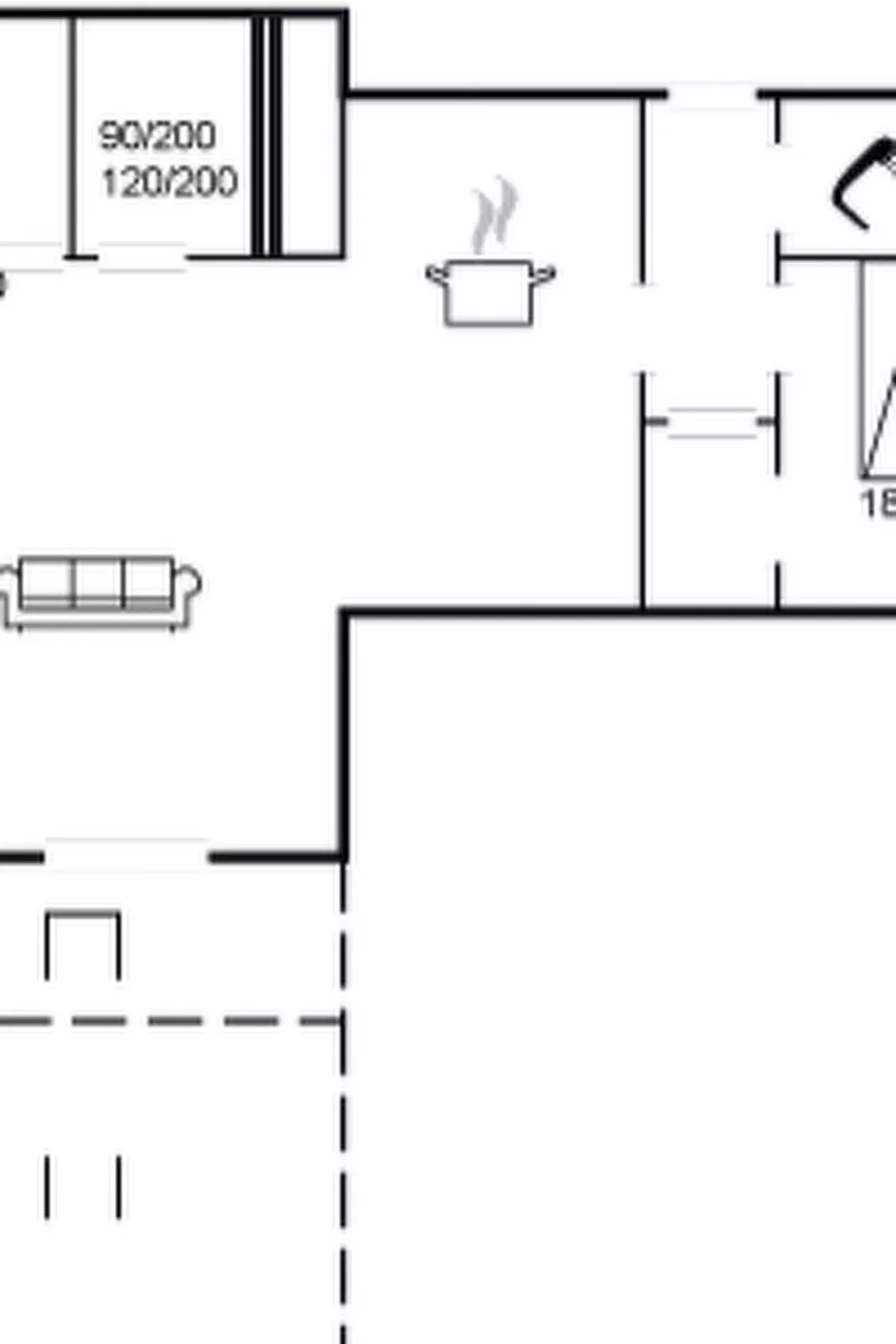 "Baltur" - 650m from the sea-Inside