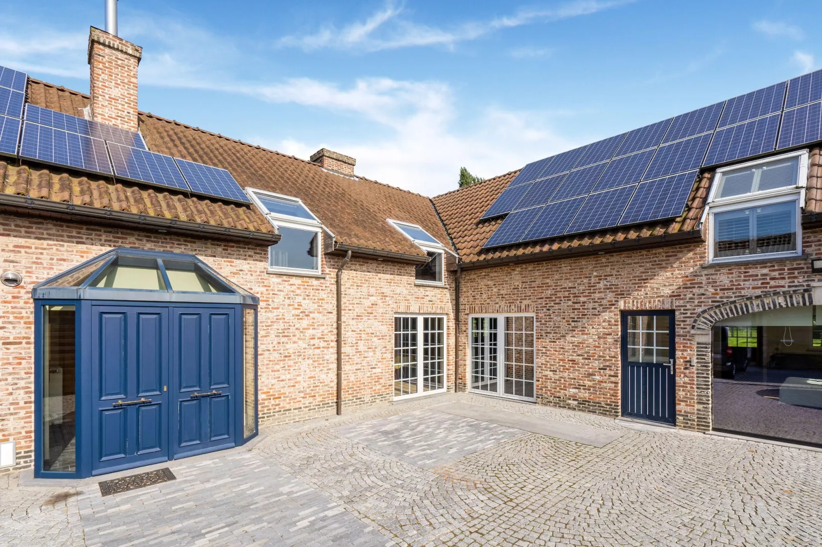 Hoeve Heiligenbron met tweepersoonsstudio-Außenbereich Sommer