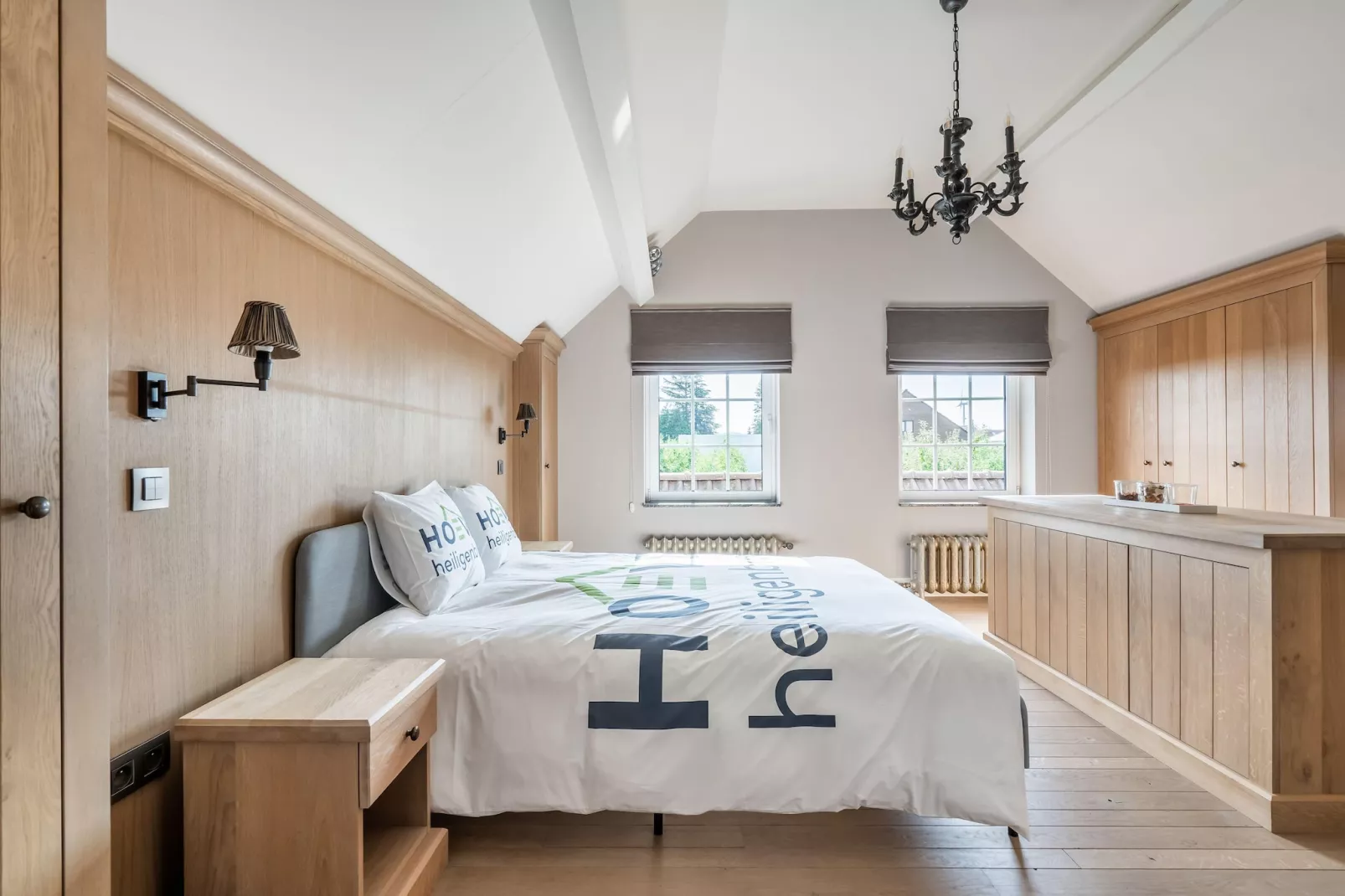Hoeve Heiligenbron met tweepersoonsstudio-Schlafzimmer