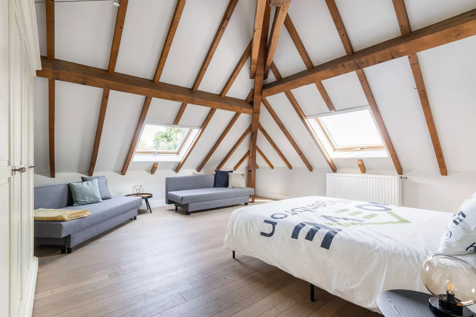 Hoeve Heiligenbron met tweepersoonsstudio-Schlafzimmer