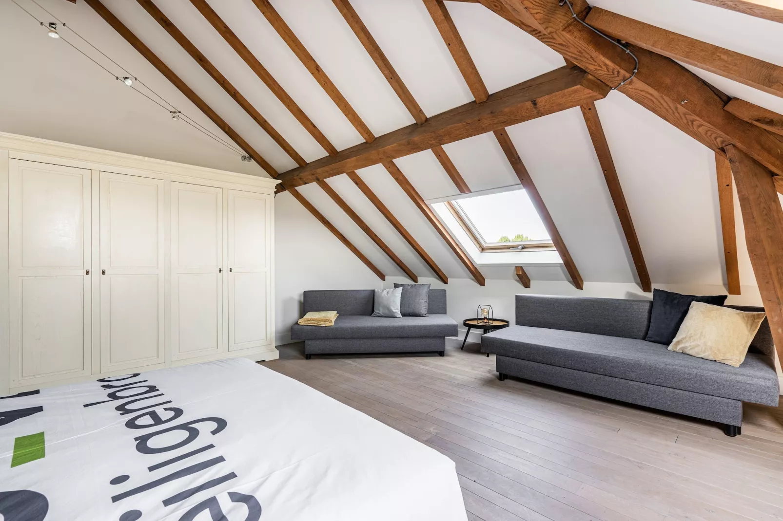 Hoeve Heiligenbron met tweepersoonsstudio-Schlafzimmer