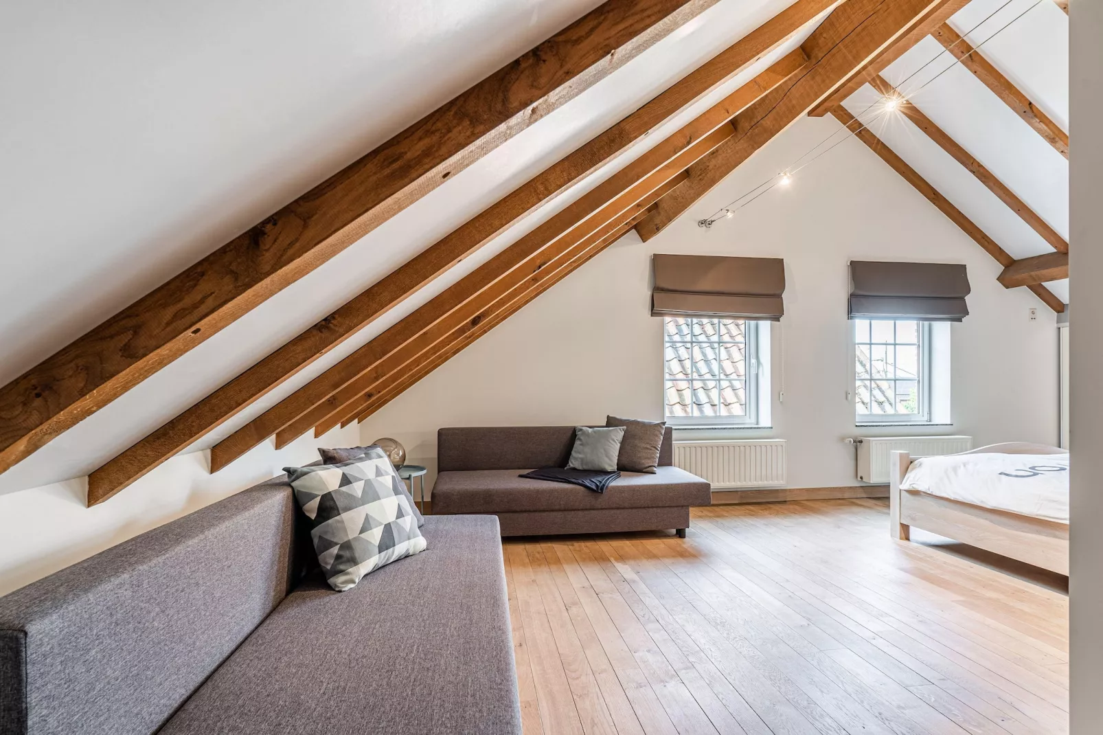 Hoeve Heiligenbron met tweepersoonsstudio-Schlafzimmer