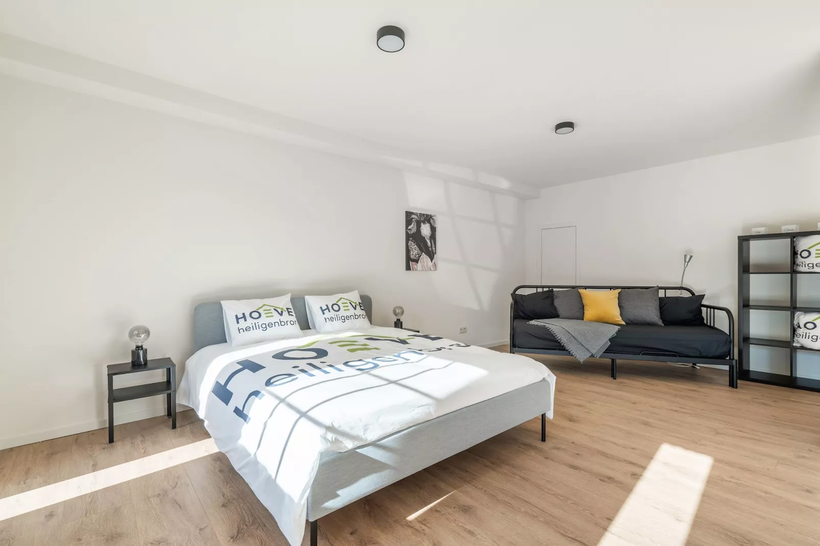 Hoeve Heiligenbron met tweepersoonsstudio-Schlafzimmer