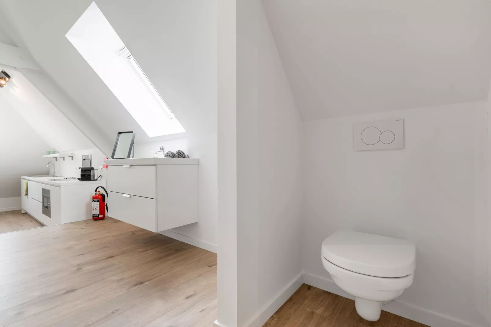 Hoeve Heiligenbron met tweepersoonsstudio-Badezimmer