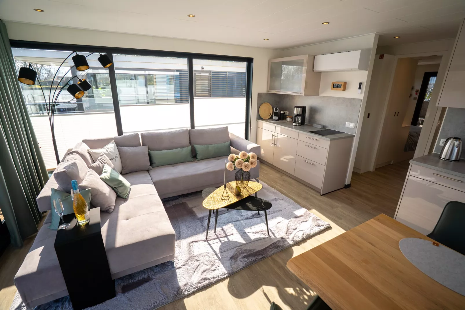 Hausboot in Höxter-Living room