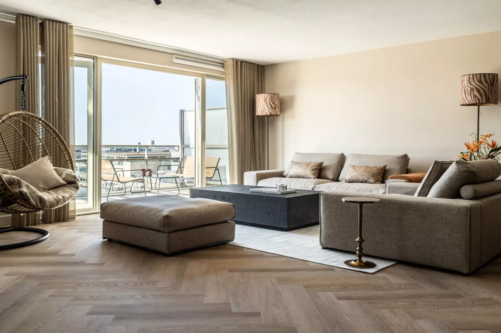 Scheveningen Harbour 66A-Living room