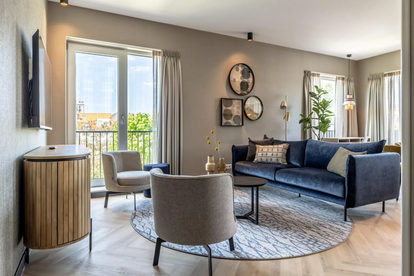 Scheveningen Harbour 66A-Living room