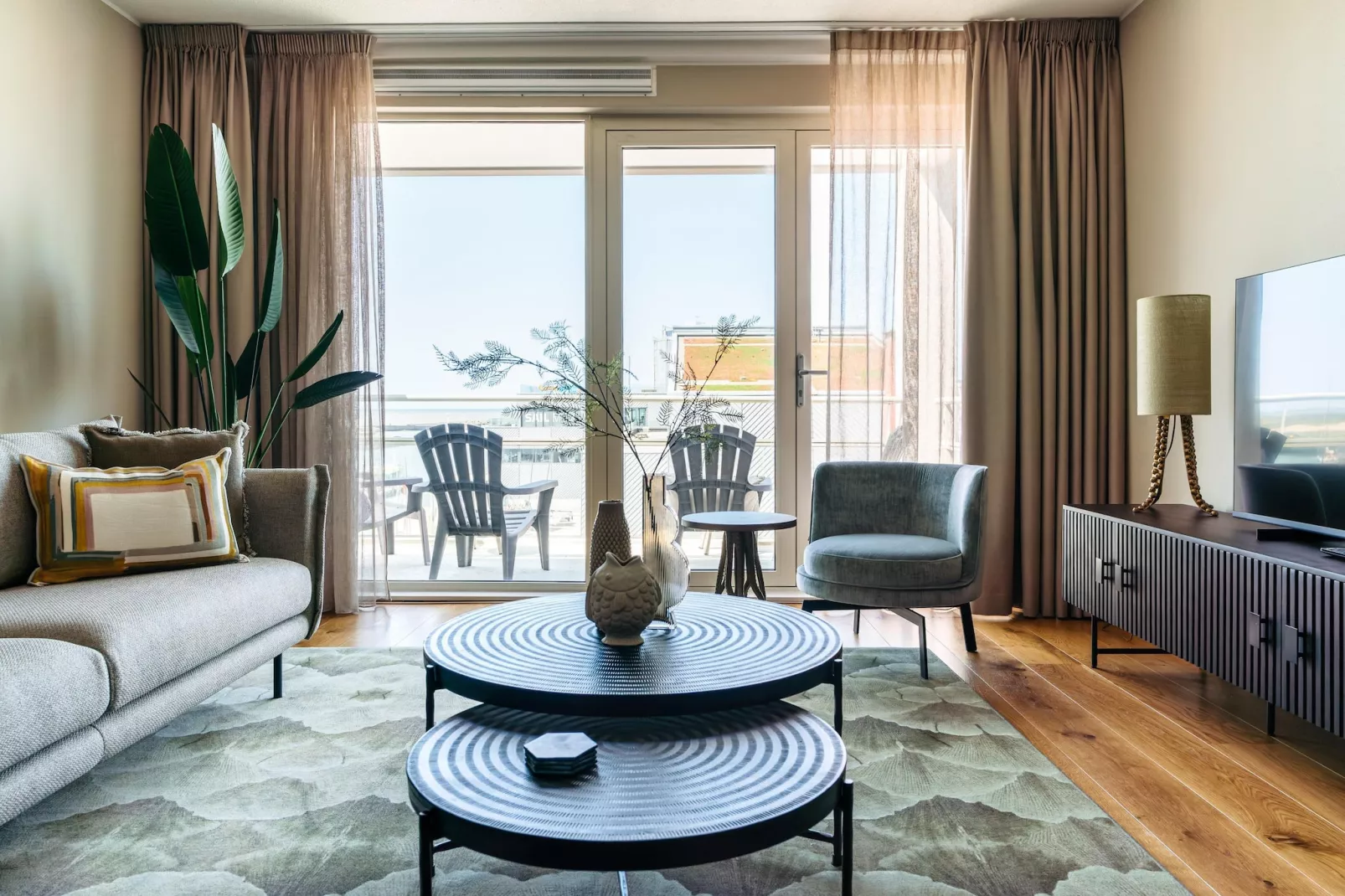 Scheveningen Harbour 40A-Living room