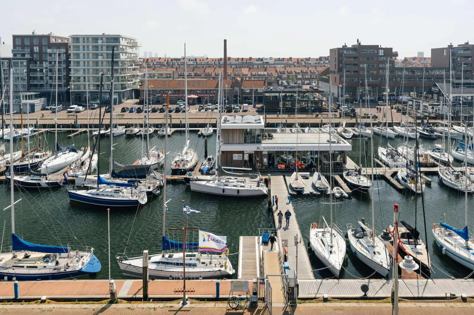 Scheveningen Harbour 40B-View summer