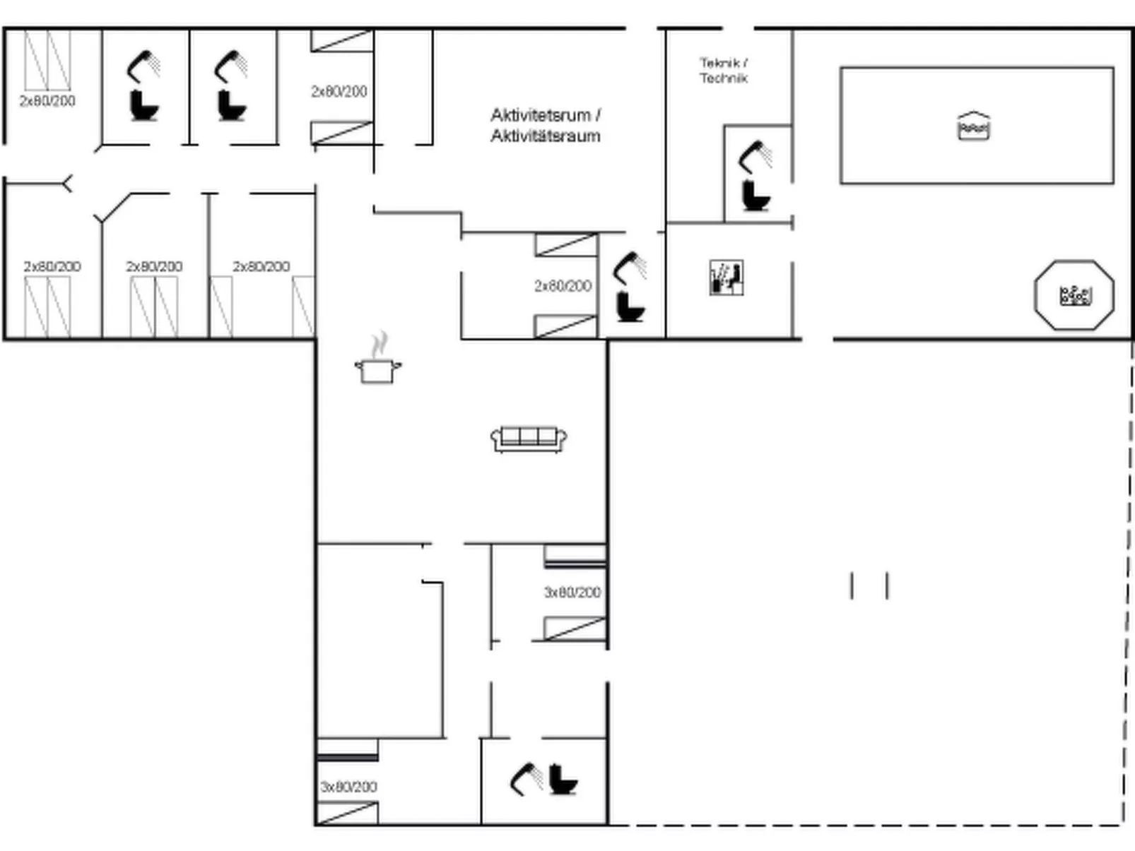 "Rajna" - 250m from the sea-Inside