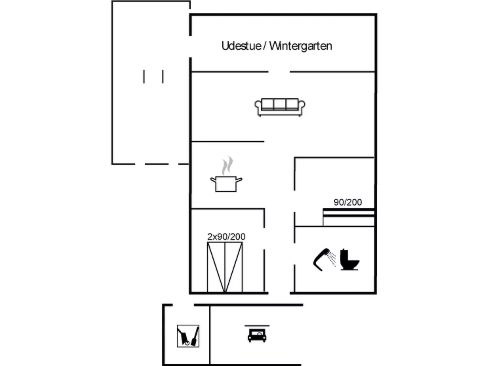 inside