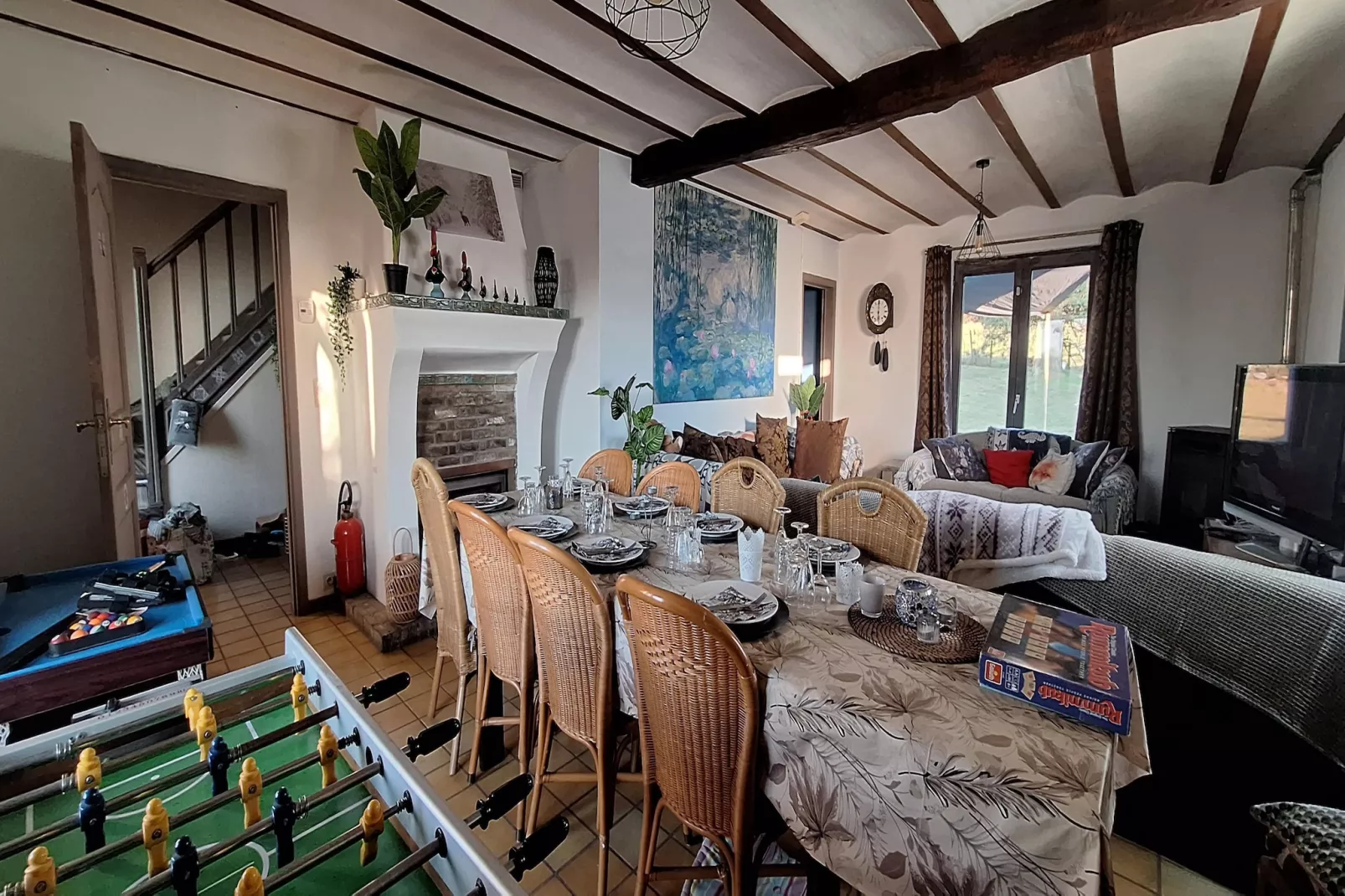Ardennes Bleu 8 pers maximum-Esszimmer