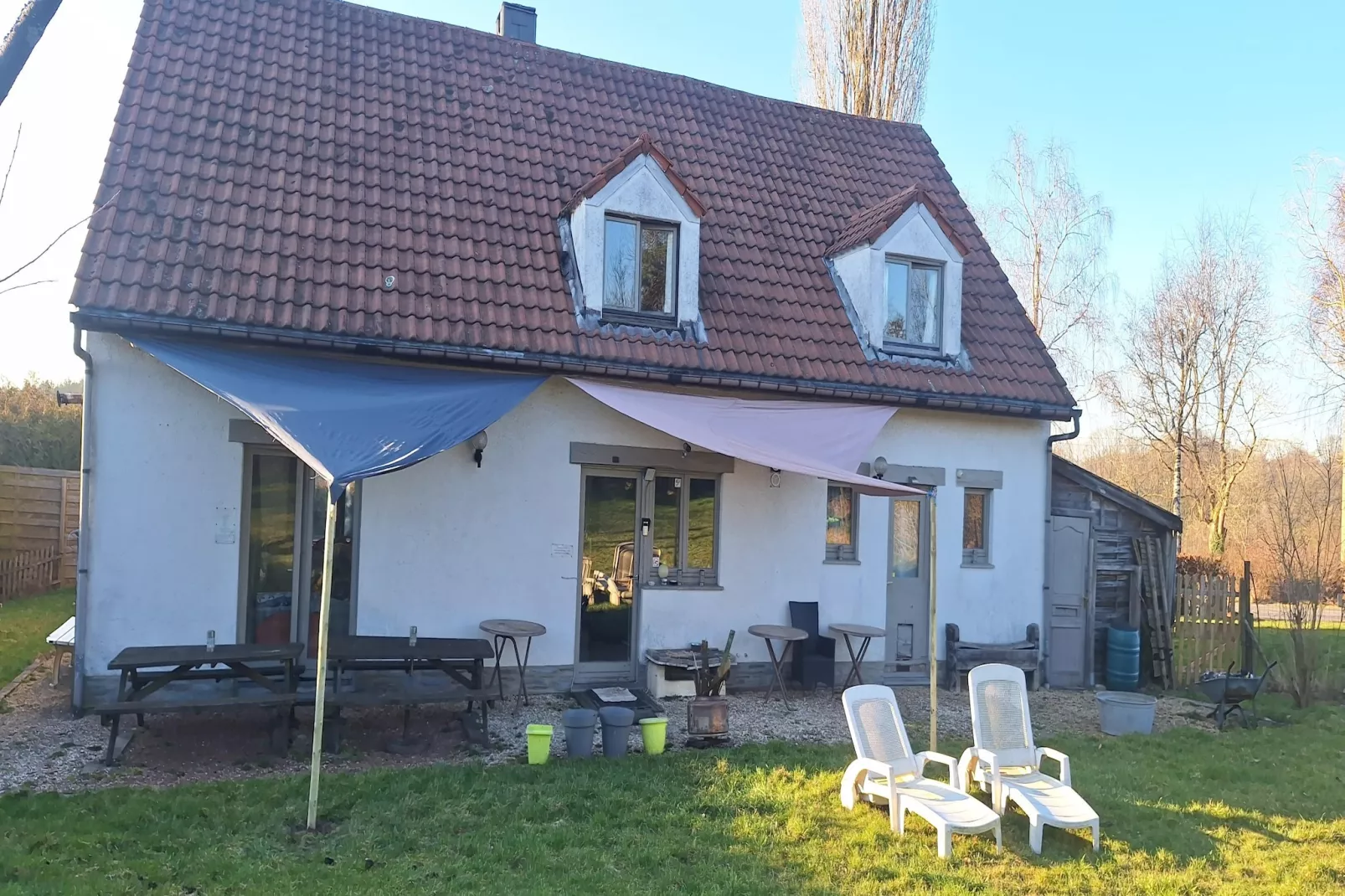Ardennes Bleu 8 pers maximum-Außenbereich Sommer