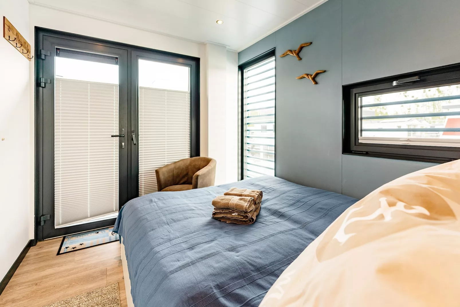 Hausboot in Zehdenick-Bedroom