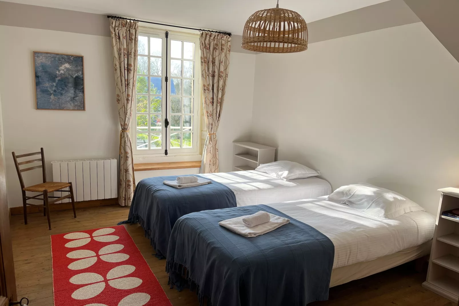 GITE DE LA MOTTE-Schlafzimmer