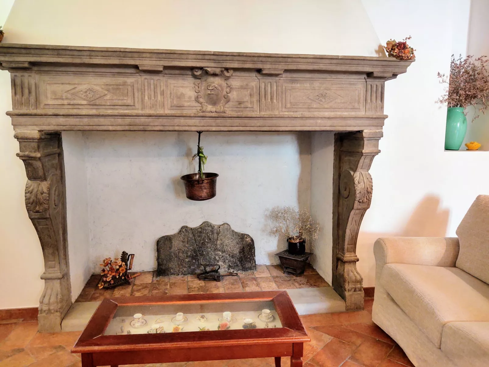 La Cascina-Inside