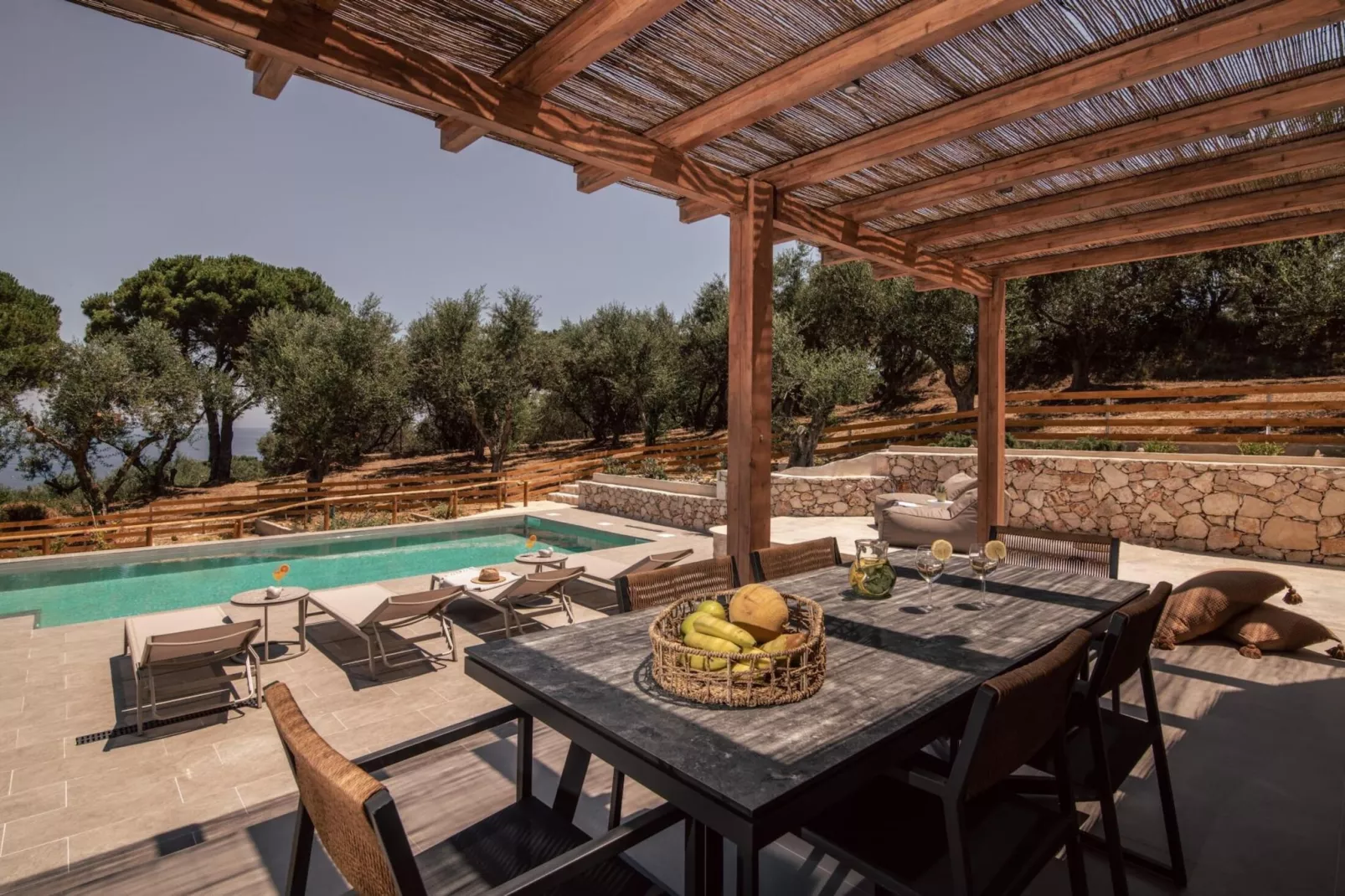 Villa Cossoro Ena in Zakynthos-Pool