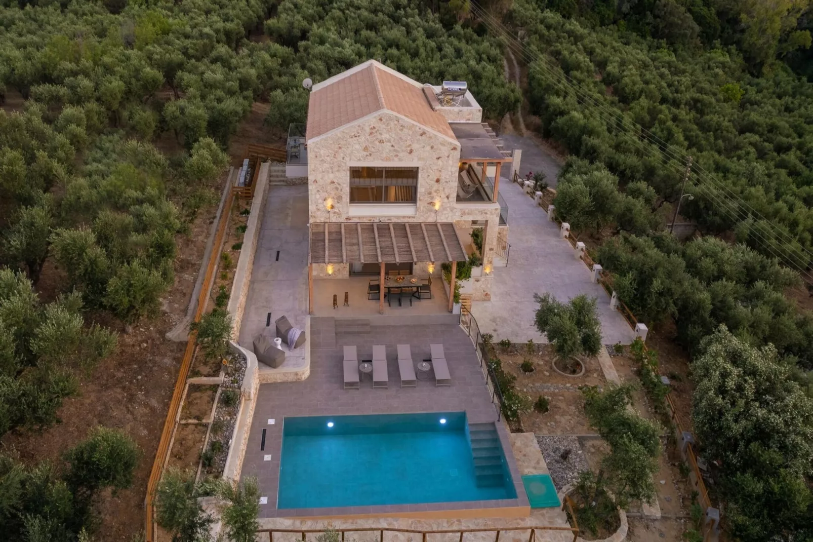 Villa Cossoro Ena in Zakynthos-Exterior summer