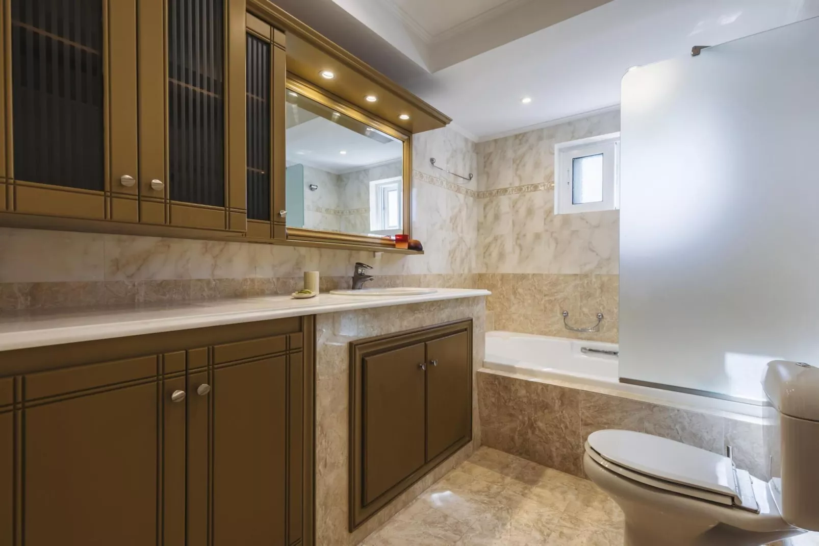 Villa Lilly with private pool-Bathroom