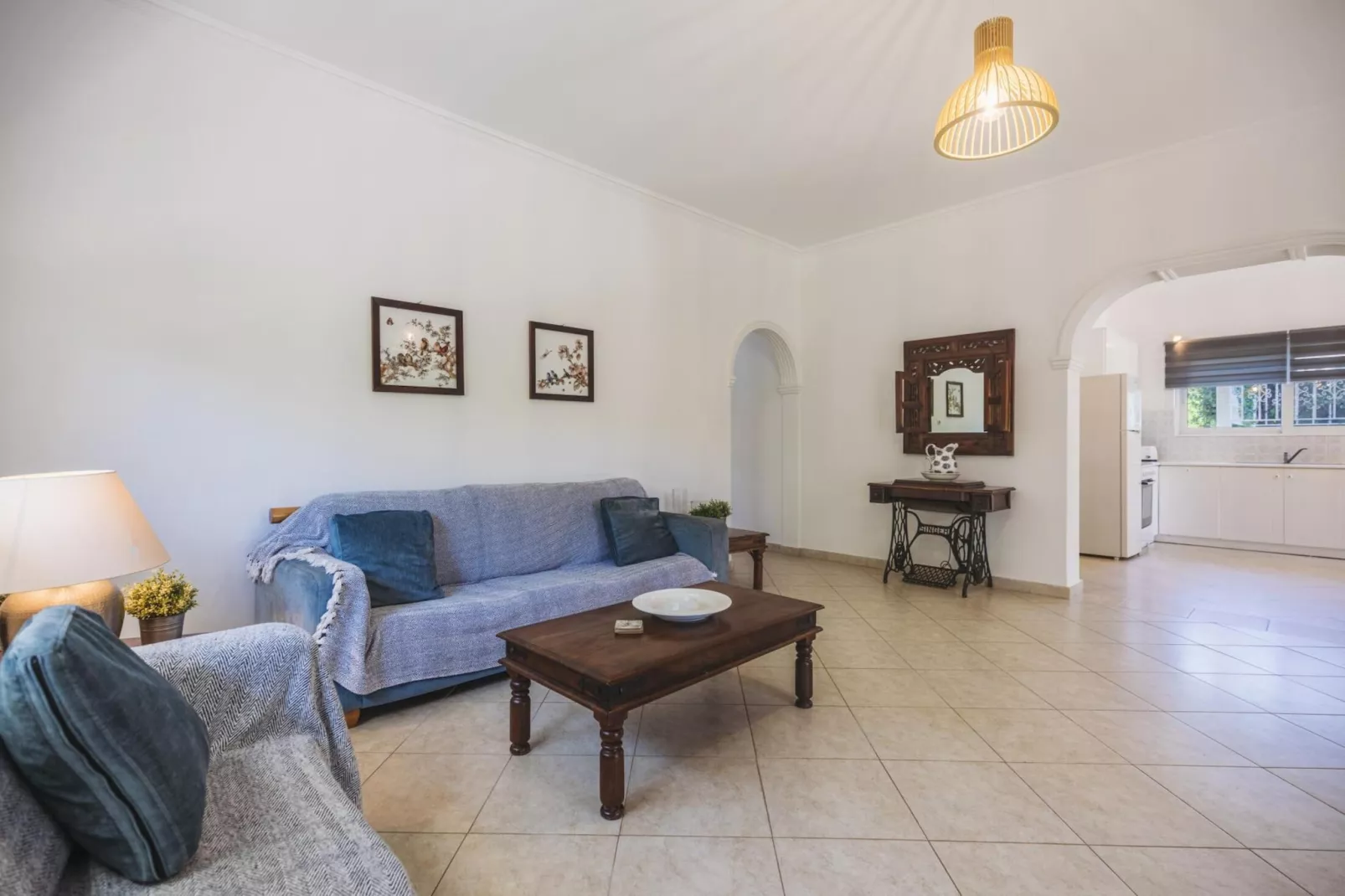 Villa Lilly with private pool-Living room