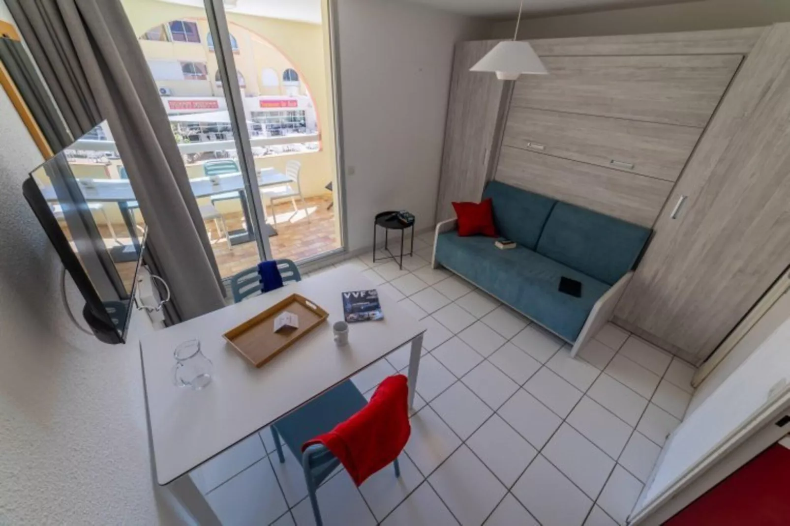 Appartement 1 Pièce 3 Personnes 1  bébé Vue Port