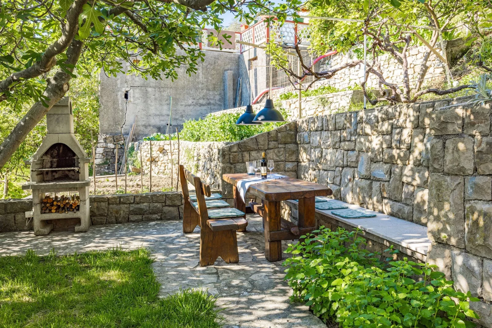 Blanka A1 - Shared Jacuzzi, Magical Garden-Gardens summer