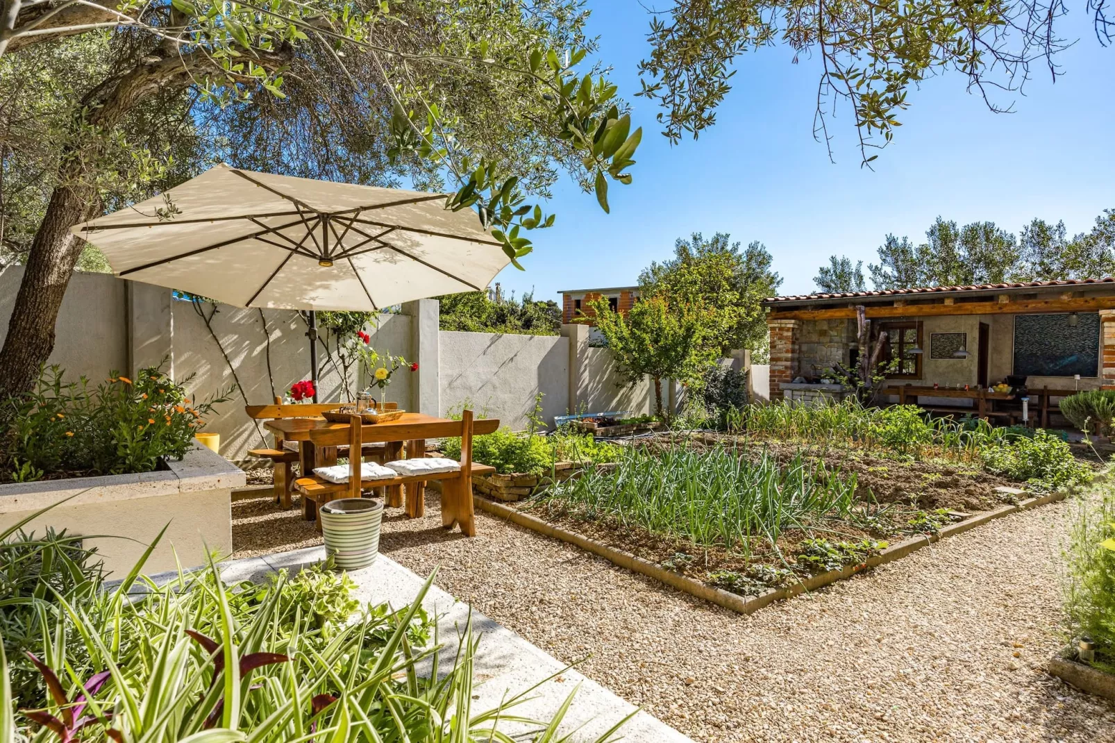 Blanka C2 - Shared Jacuzzi, Magical Garden-Gardens summer