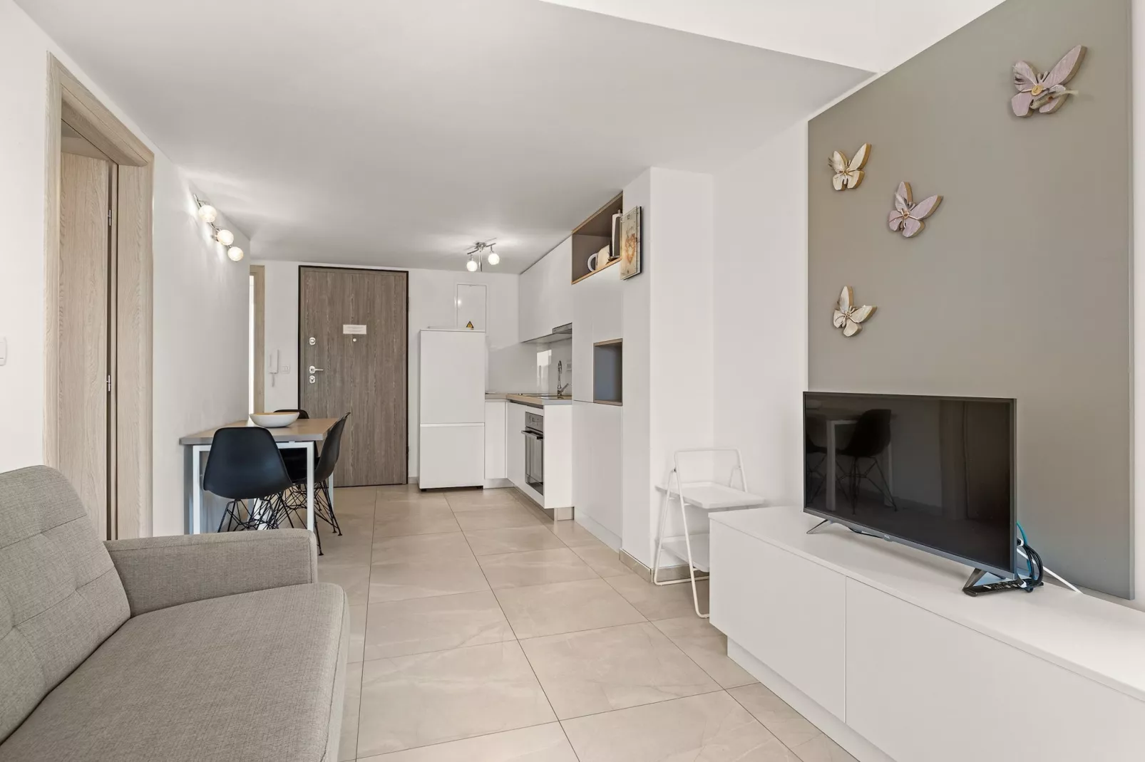 Apartment Paula with Sea View-Wohnzimmer