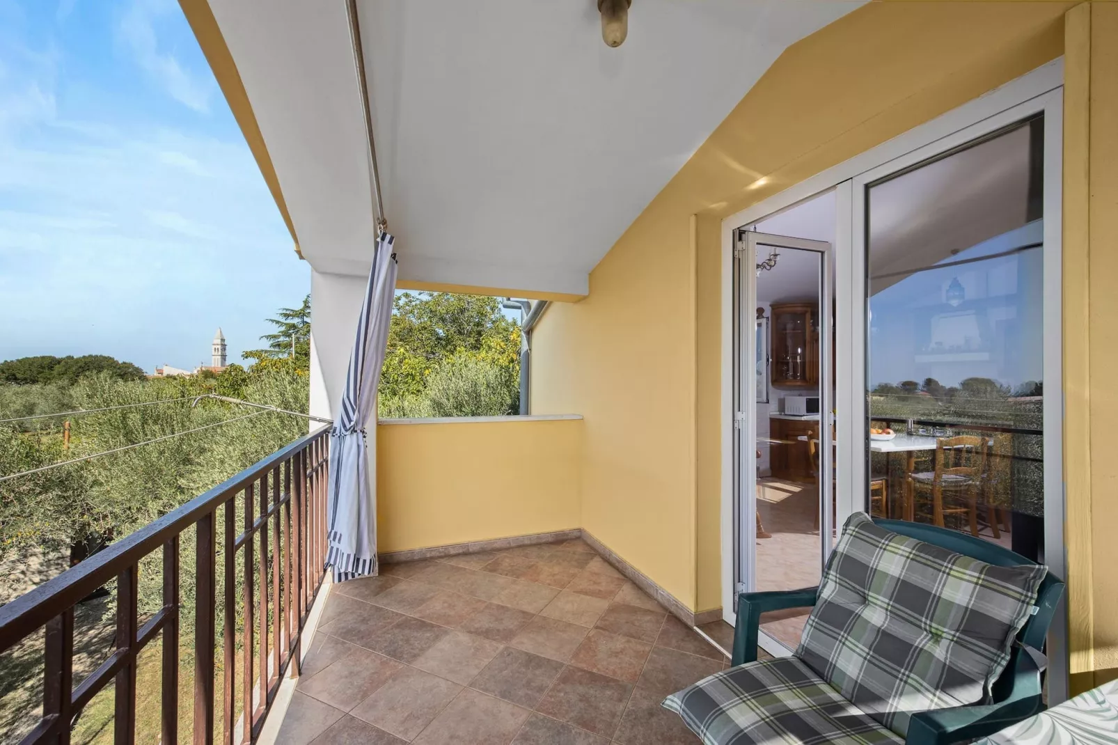 Apartment Tedi with Sea View-Terrace balcony