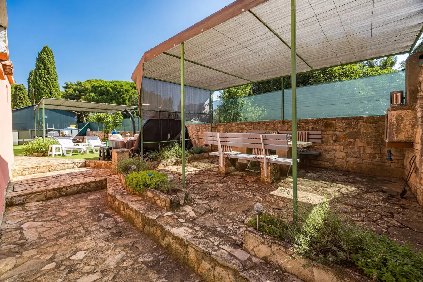 Kristijan & Jelena - Pool, Jacuzzi, Playground-Terrace balcony