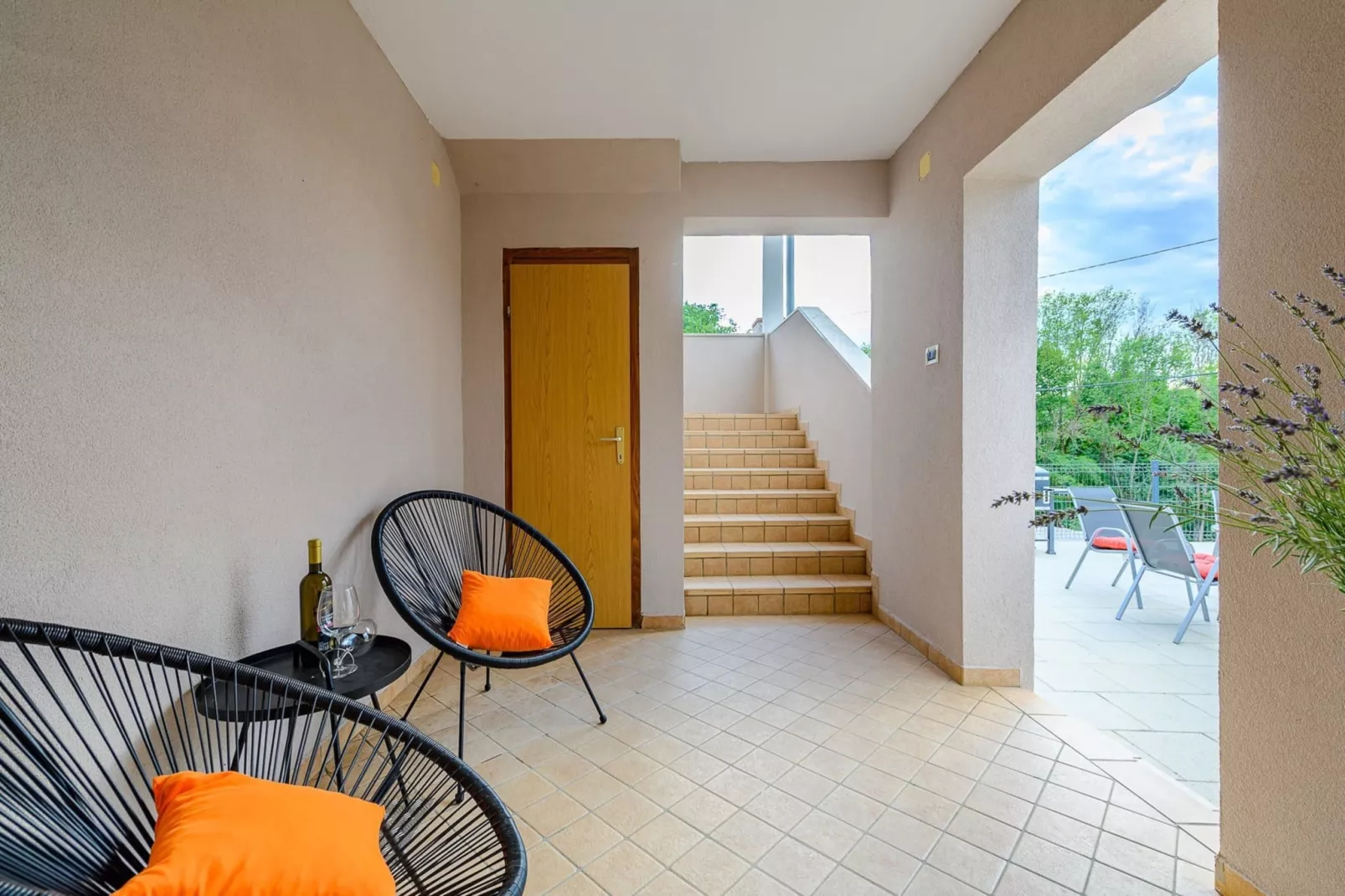 Apartment Lara with Swimming Pool - Paradiz-Terrasse