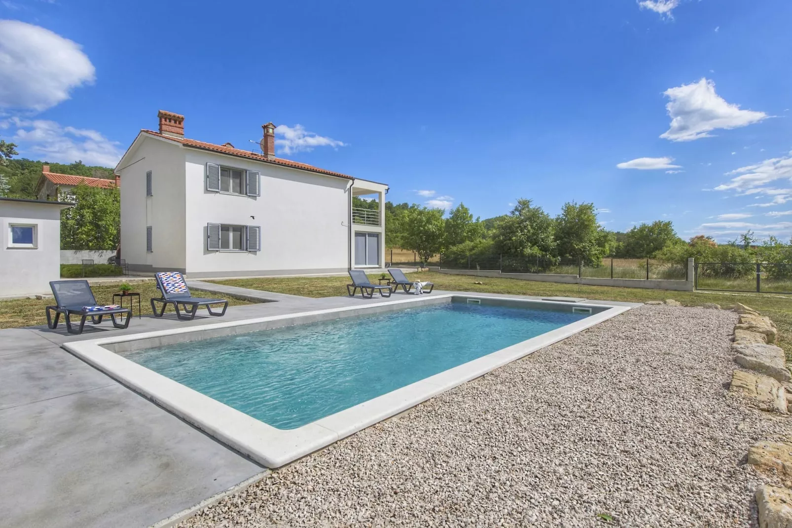 Apartment Mirna with Pool and Lovely Garden-Outdoor
