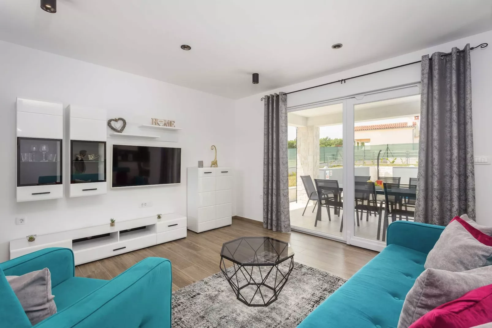 Holiday Home Greta with Private Pool-Living room