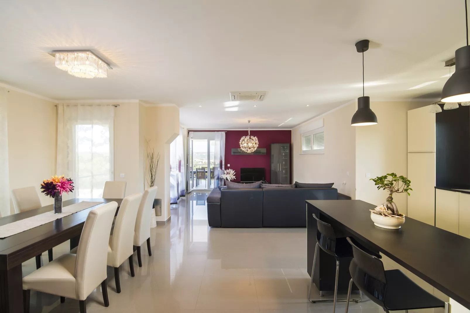 Villa Land with Private Pool-Kitchen