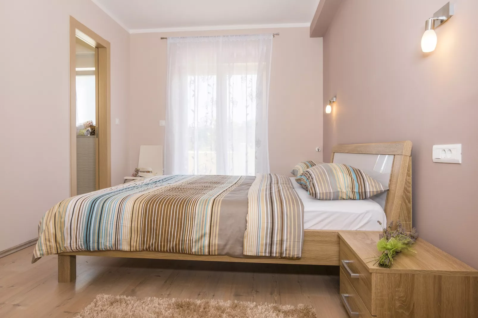 Villa Land with Private Pool-Bedroom