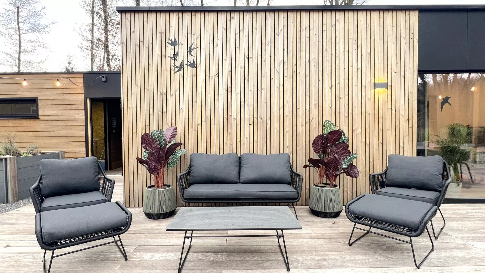 Zen en Zoet-Terrassenbalkon