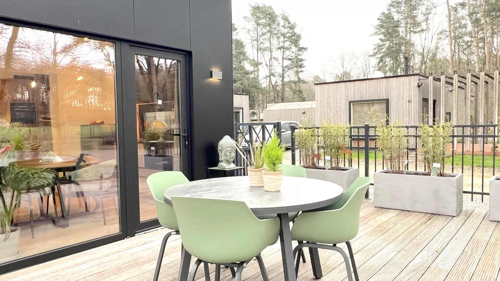 Zen en Zoet-Terrassenbalkon