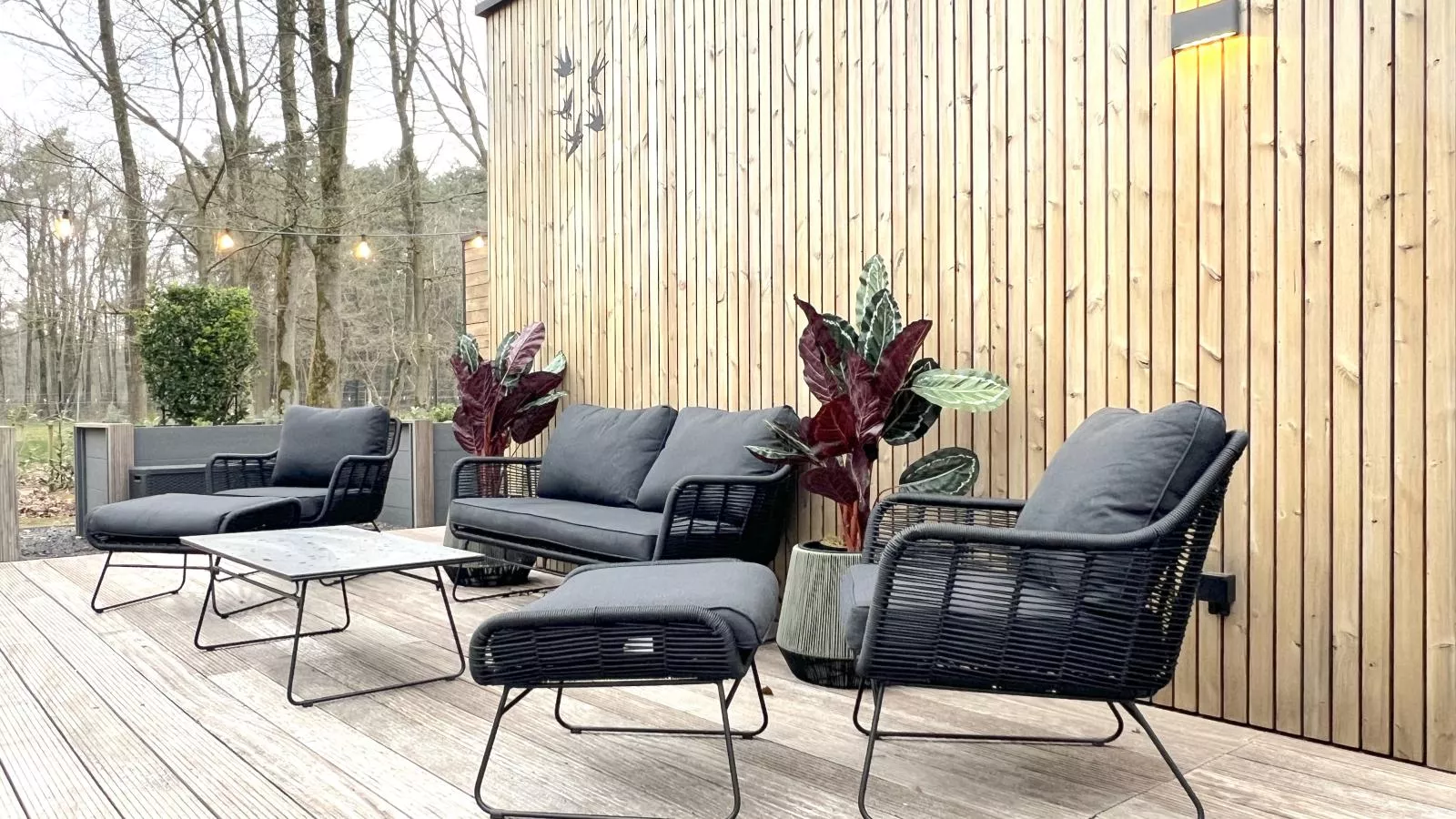 Zen en Zoet-Terrassenbalkon