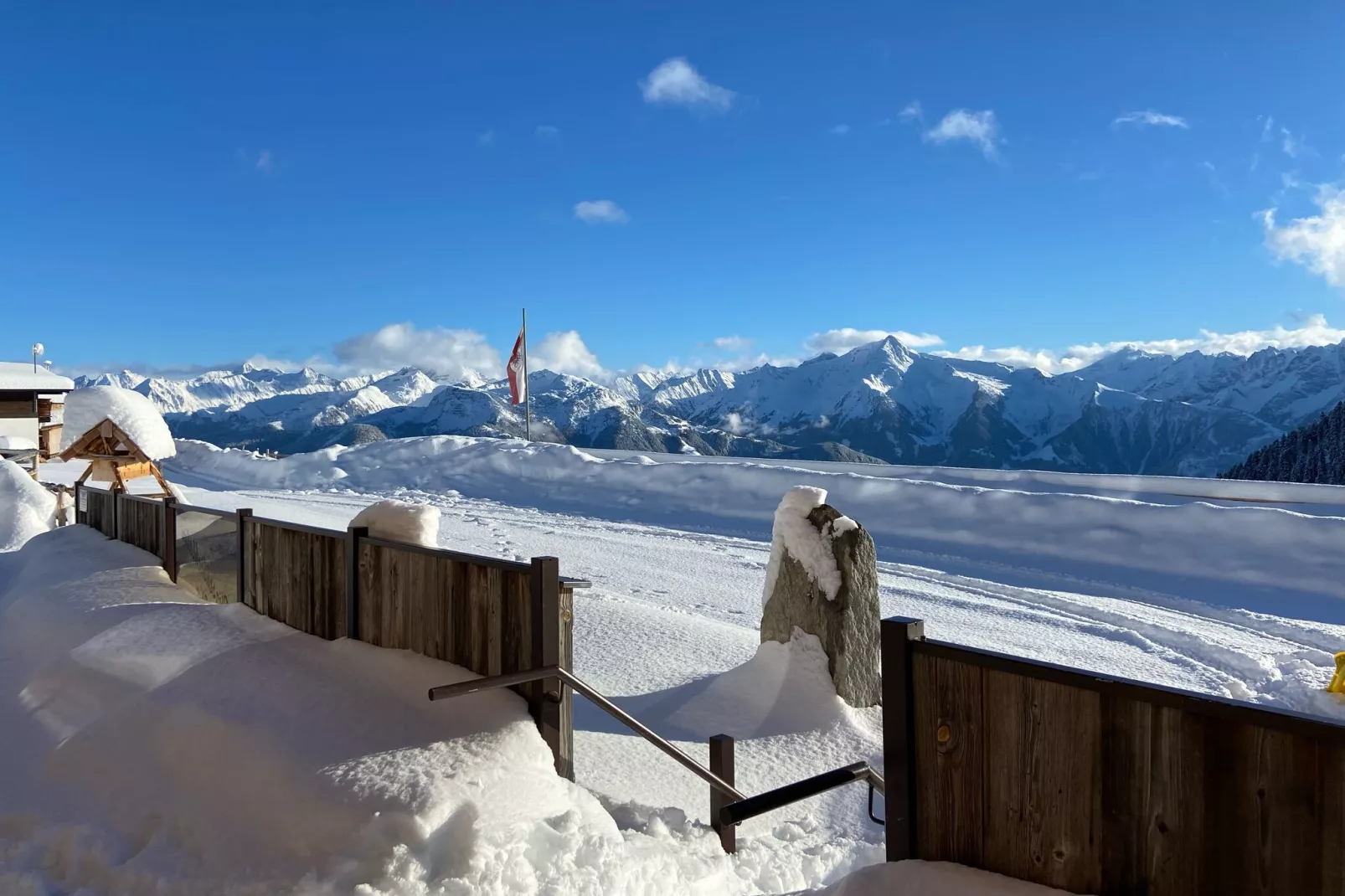 Hirschbichl Kuschelnest-View winter