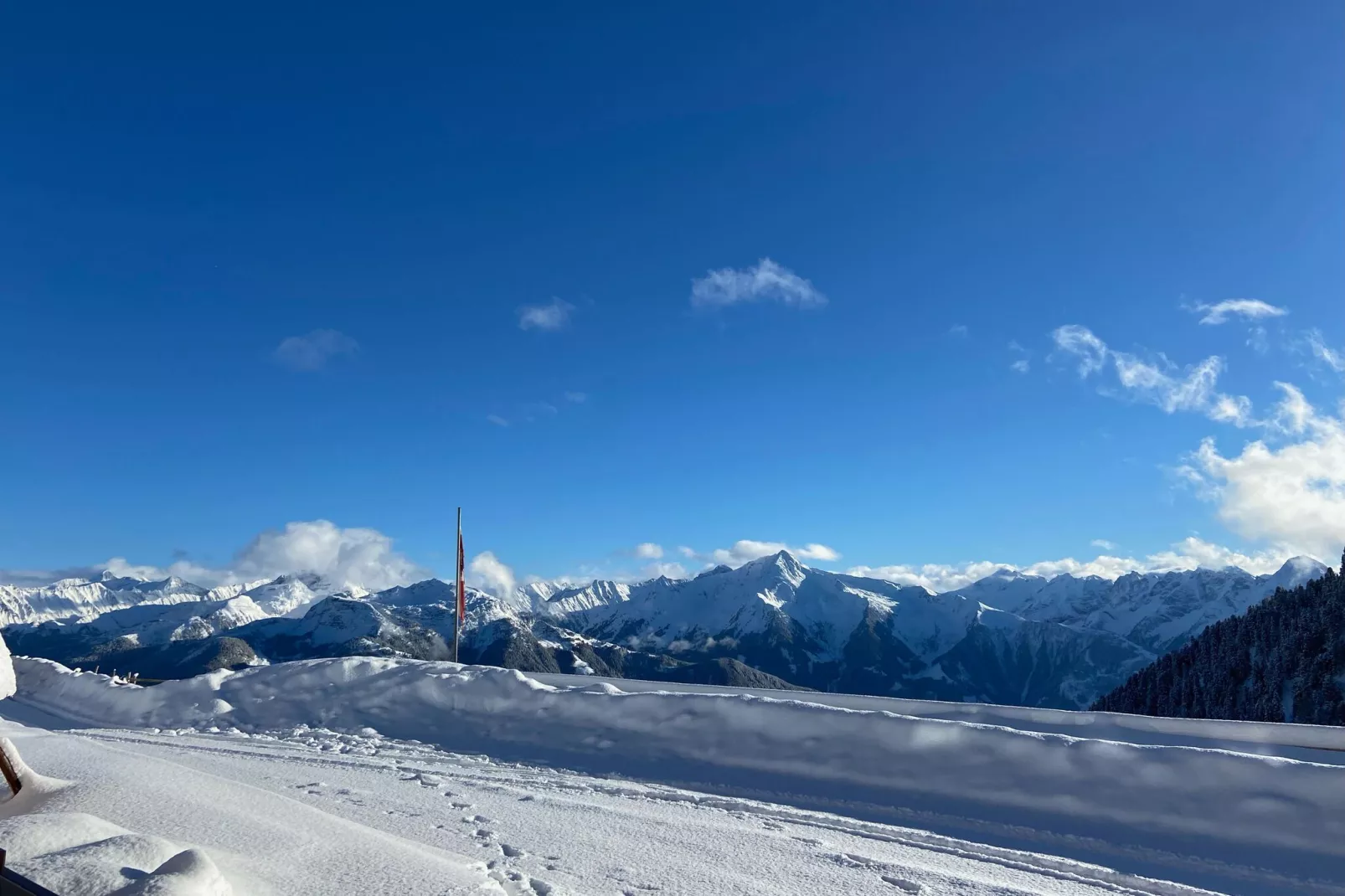 Hirschbichl Kuschelnest-View winter
