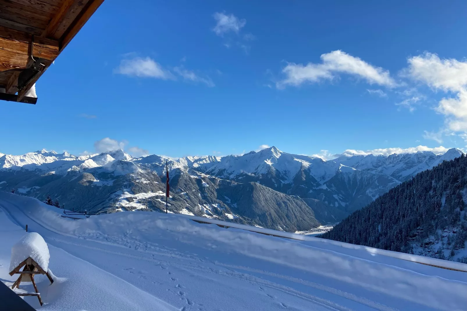 Hirschbichl Kuschelnest-View winter