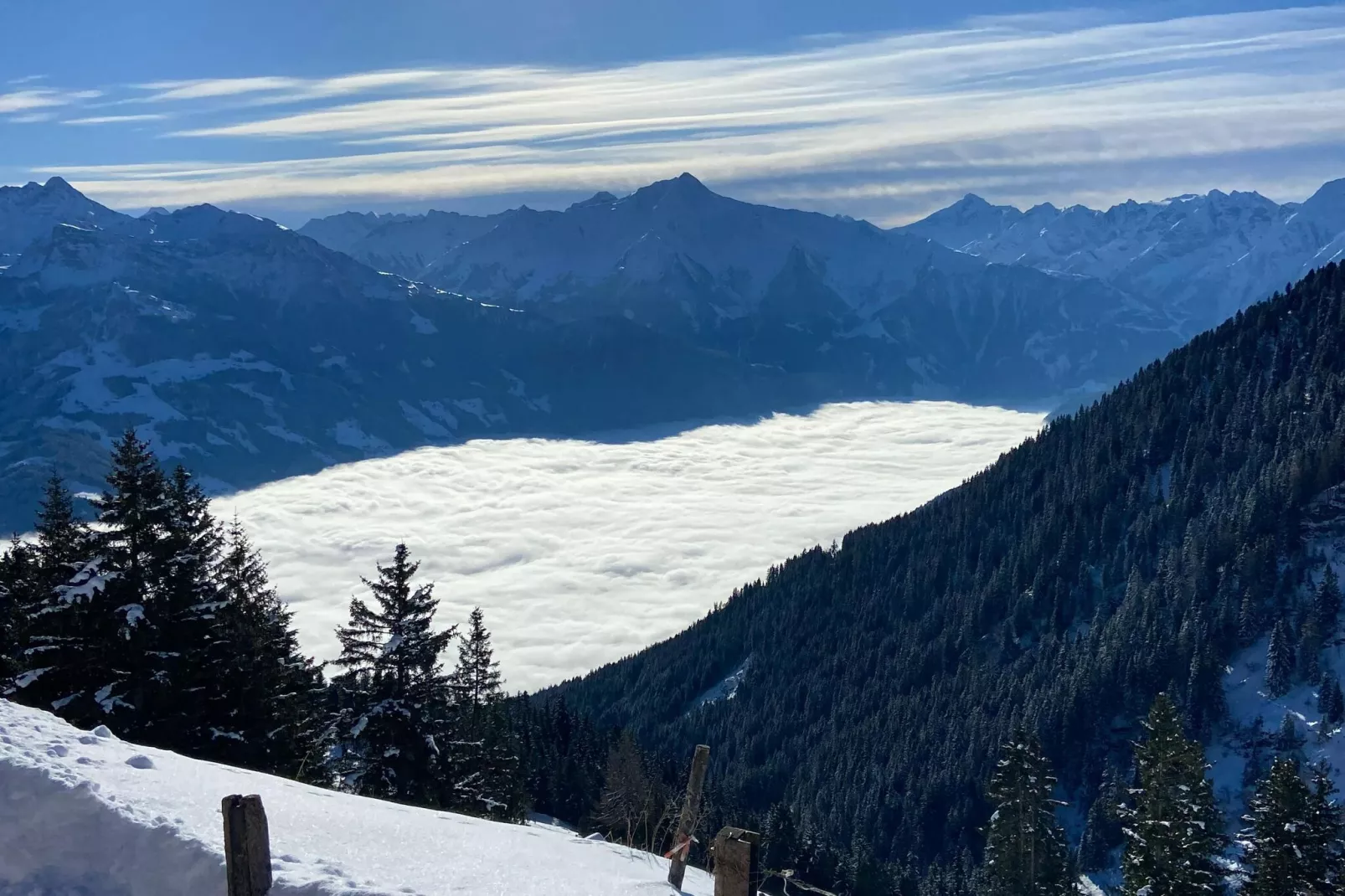Hirschbichl Kuschelnest-View winter