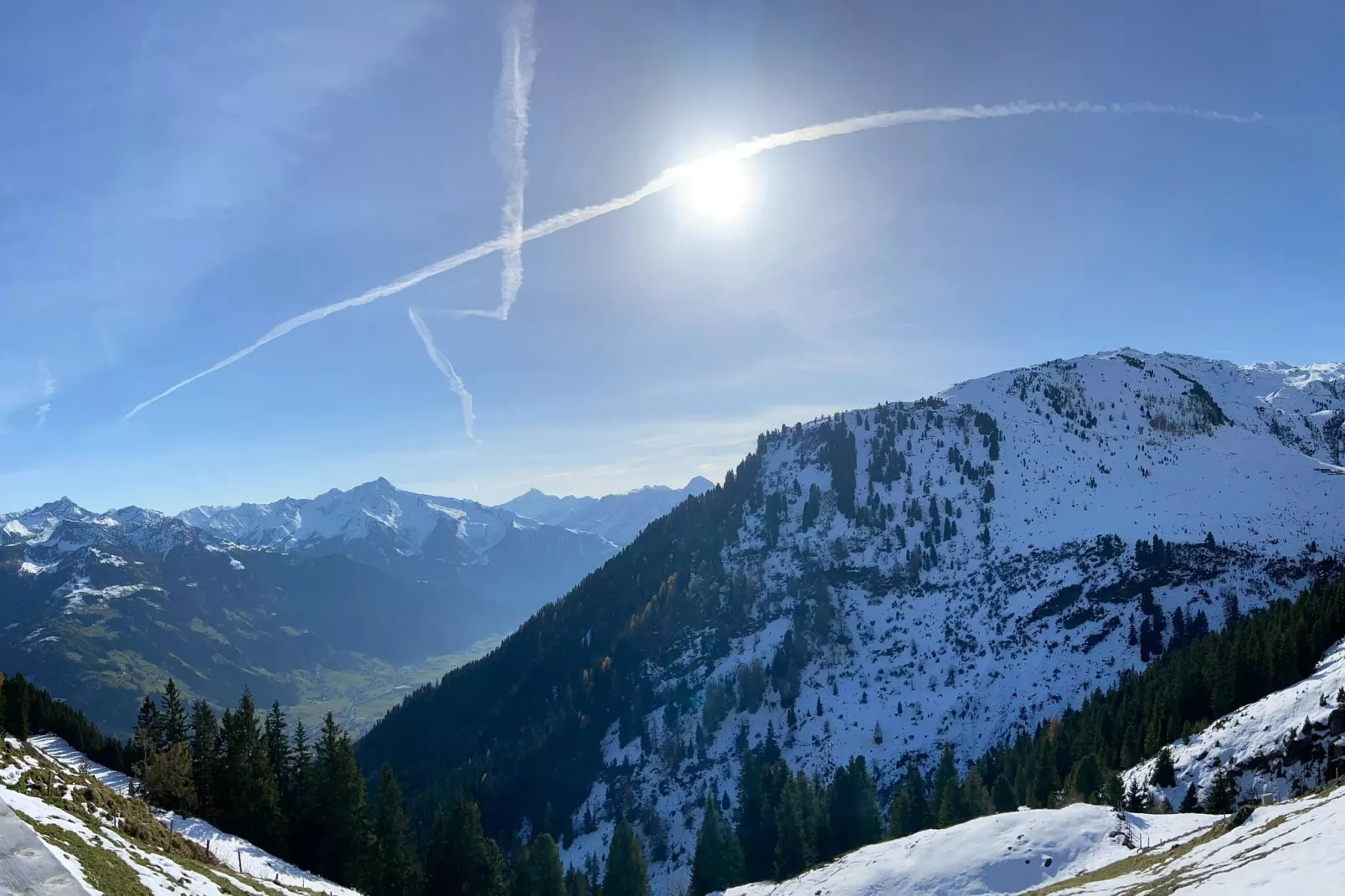 Hirschbichl Kuschelnest-View winter
