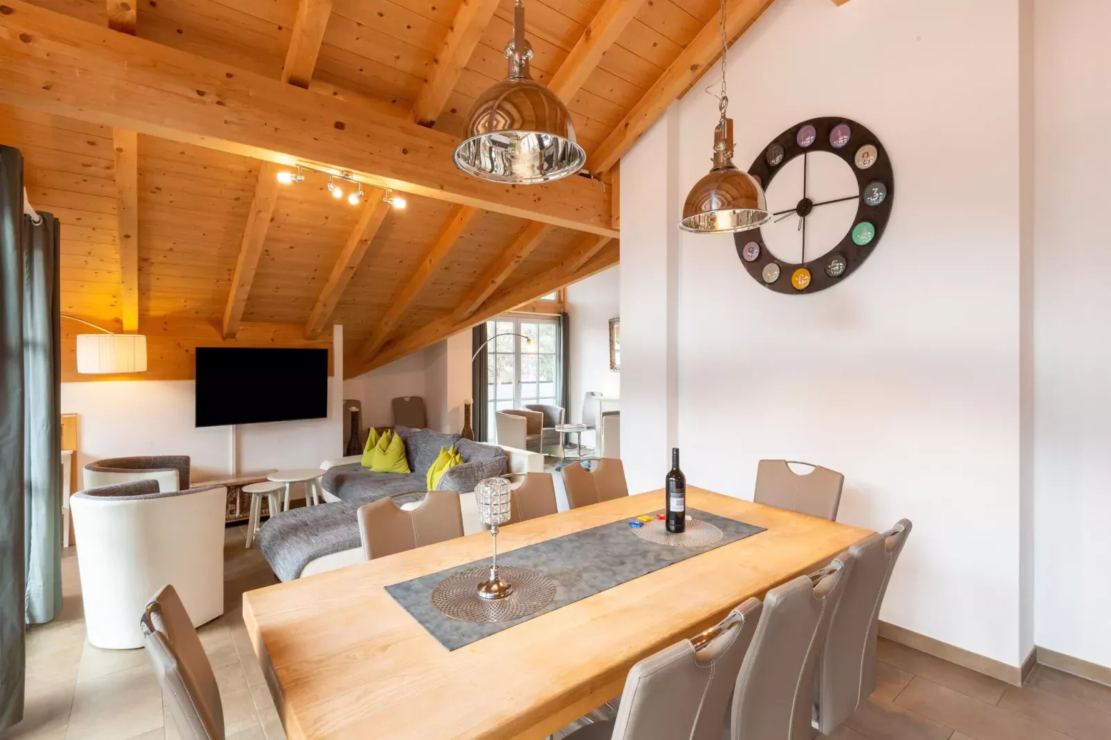 Residenz Edelalm - Penthouse 6-Salle à manger