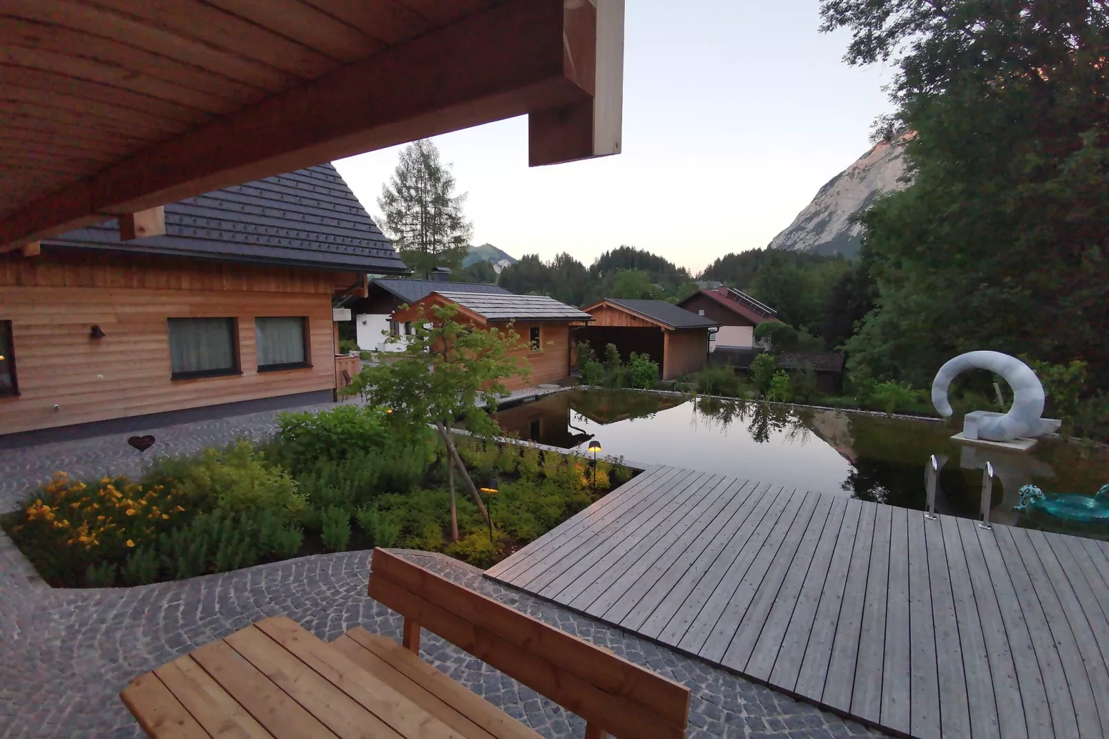 Chalet Tauplitz-Terrace balcony