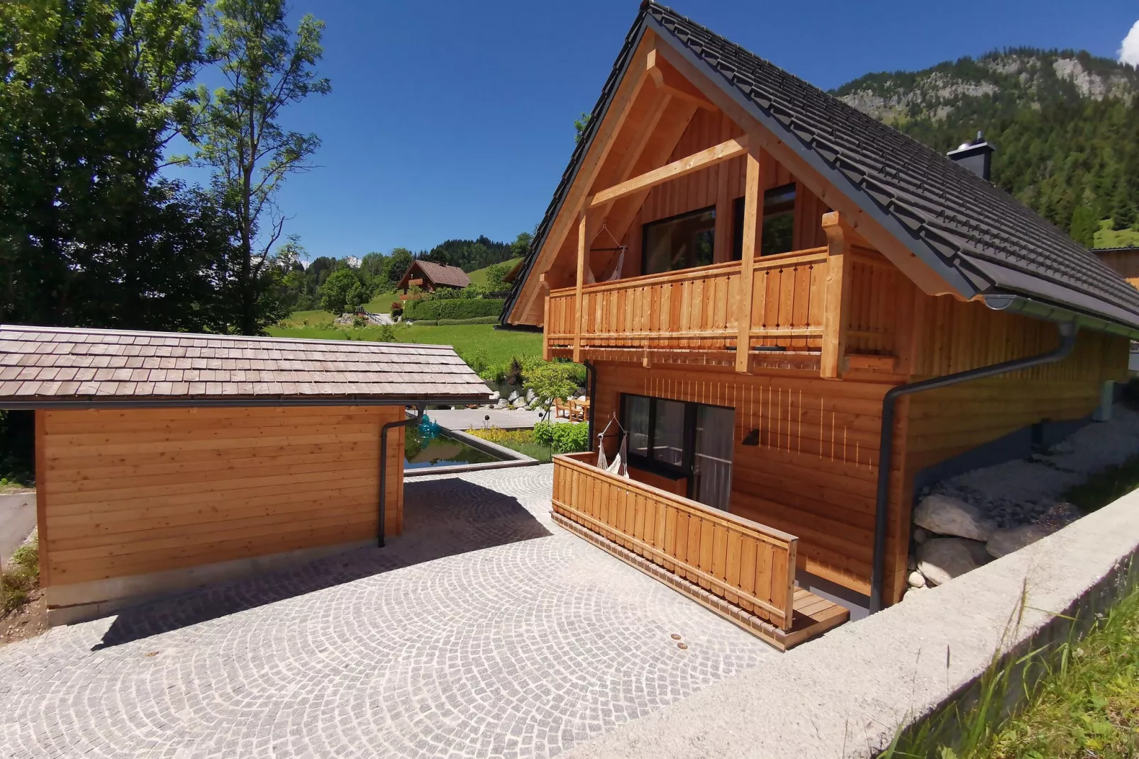 Chalet Tauplitz-Terrace balcony